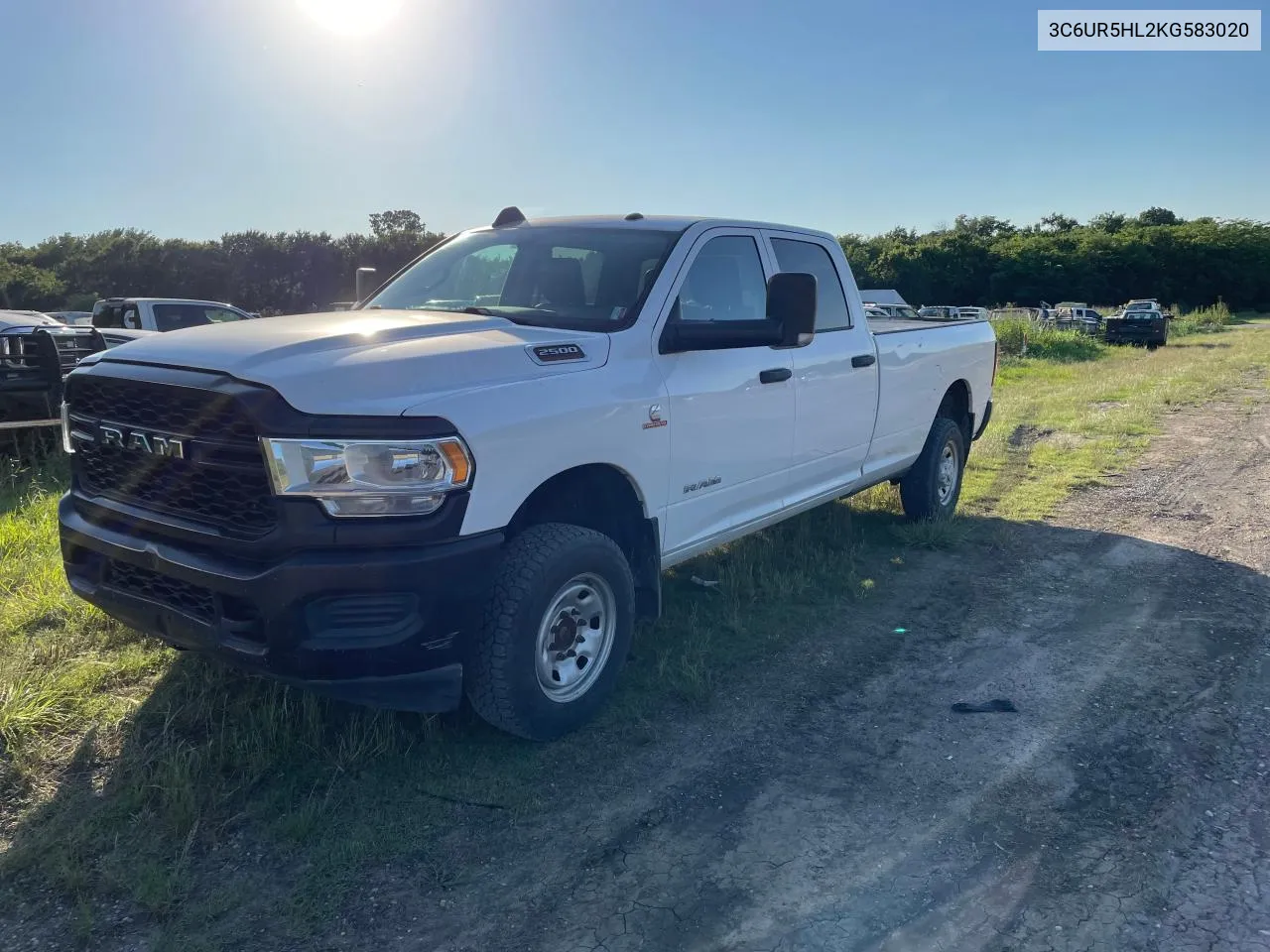 2019 Ram 2500 Tradesman VIN: 3C6UR5HL2KG583020 Lot: 70928124