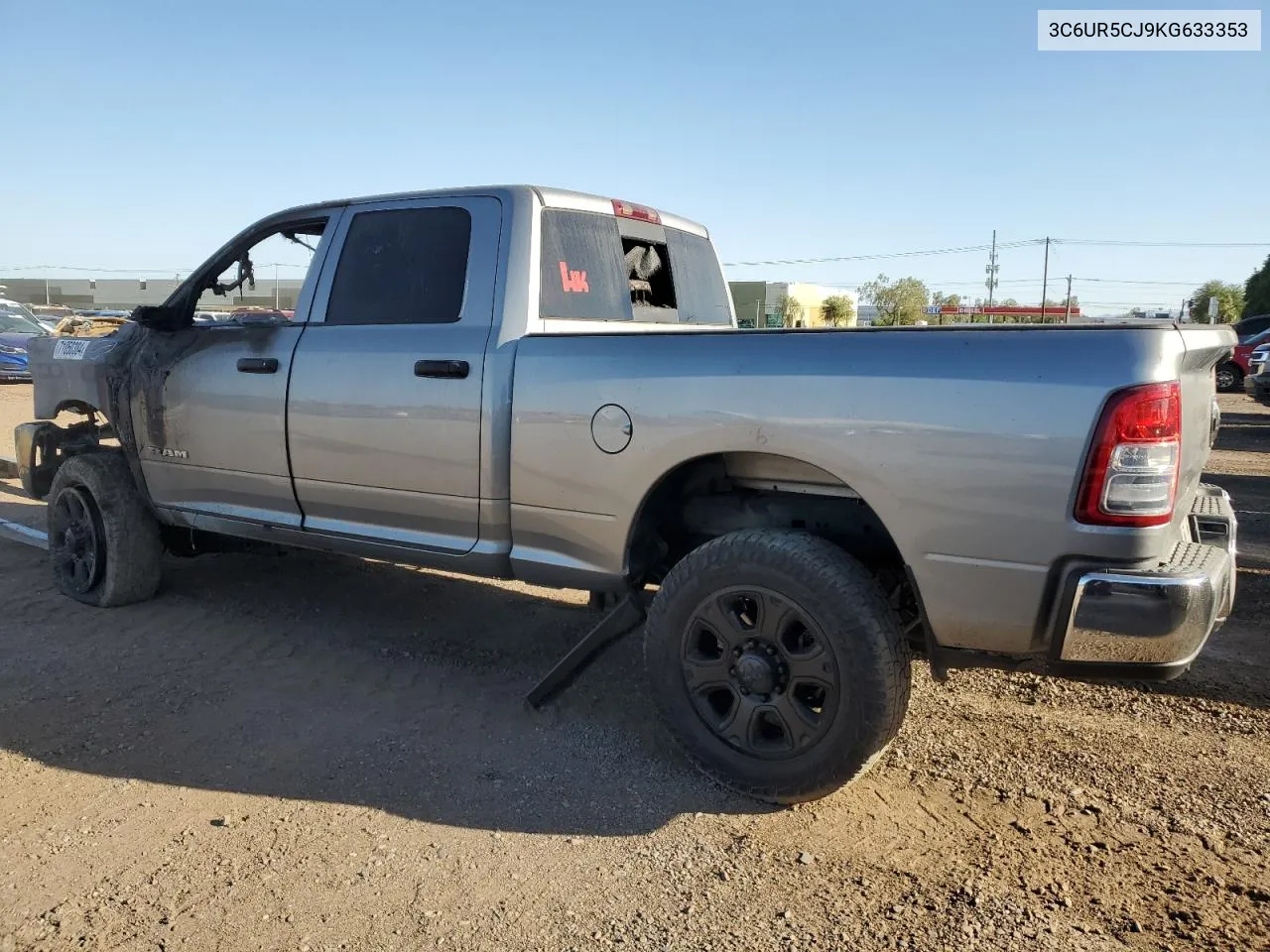 2019 Ram 2500 Tradesman VIN: 3C6UR5CJ9KG633353 Lot: 71050384