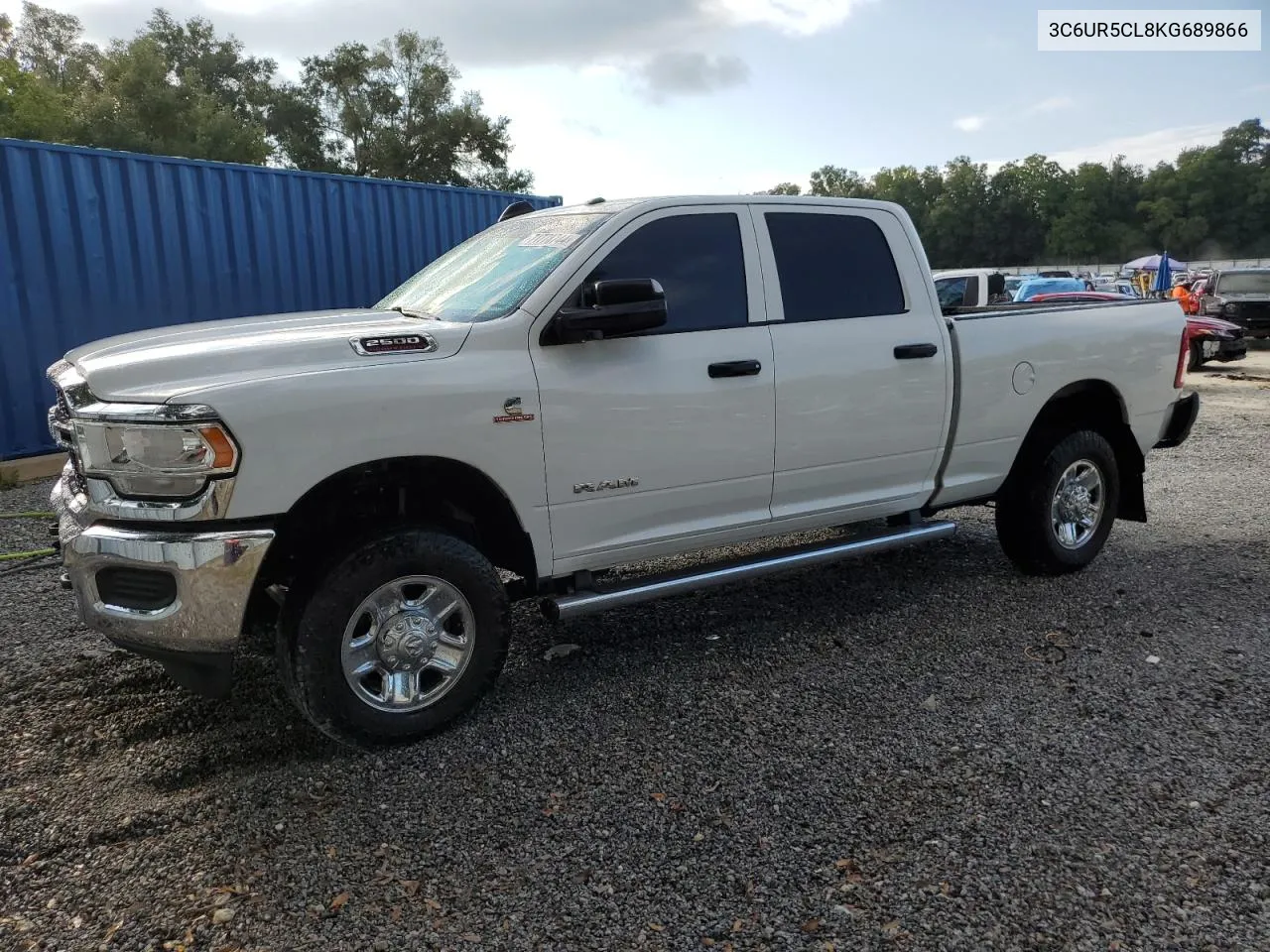 2019 Ram 2500 Tradesman VIN: 3C6UR5CL8KG689866 Lot: 71778744