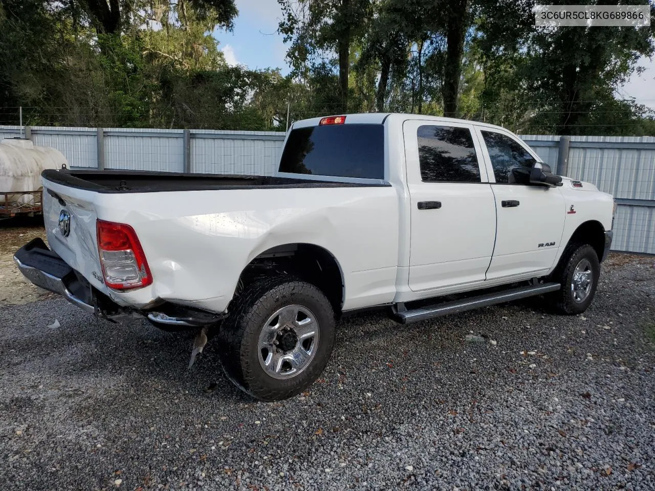 2019 Ram 2500 Tradesman VIN: 3C6UR5CL8KG689866 Lot: 71778744