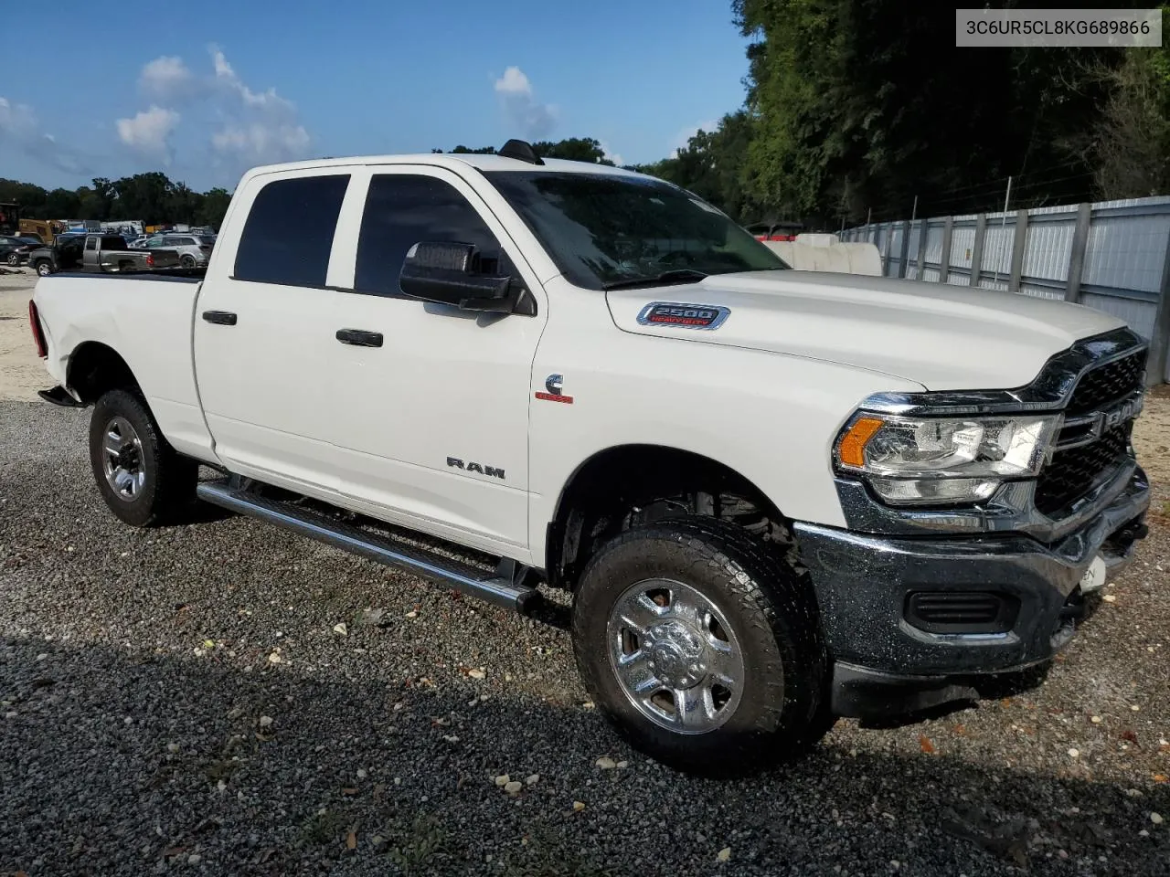 2019 Ram 2500 Tradesman VIN: 3C6UR5CL8KG689866 Lot: 71778744