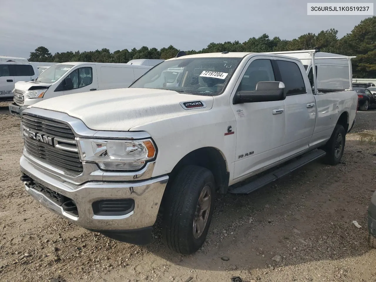 2019 Ram 2500 Big Horn VIN: 3C6UR5JL1KG519237 Lot: 72197204