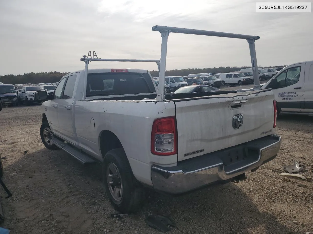 2019 Ram 2500 Big Horn VIN: 3C6UR5JL1KG519237 Lot: 72197204