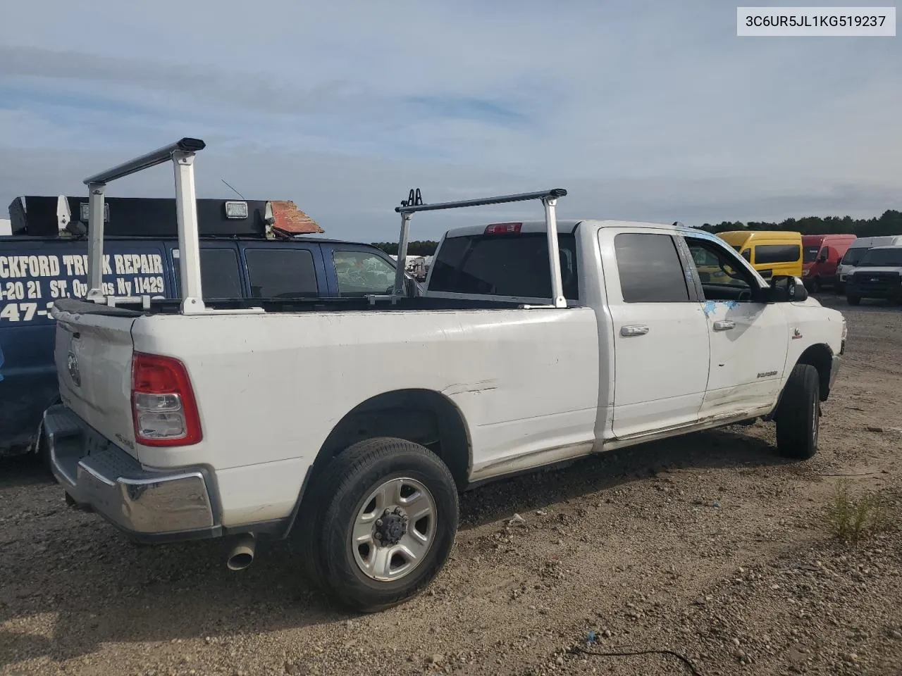 2019 Ram 2500 Big Horn VIN: 3C6UR5JL1KG519237 Lot: 72197204