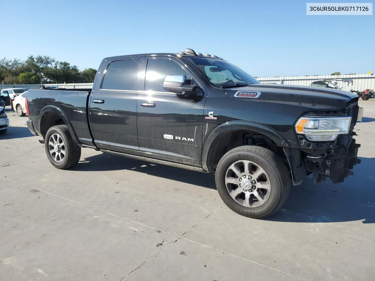 2019 Ram 2500 Longhorn VIN: 3C6UR5GL8KG717126 Lot: 72443094