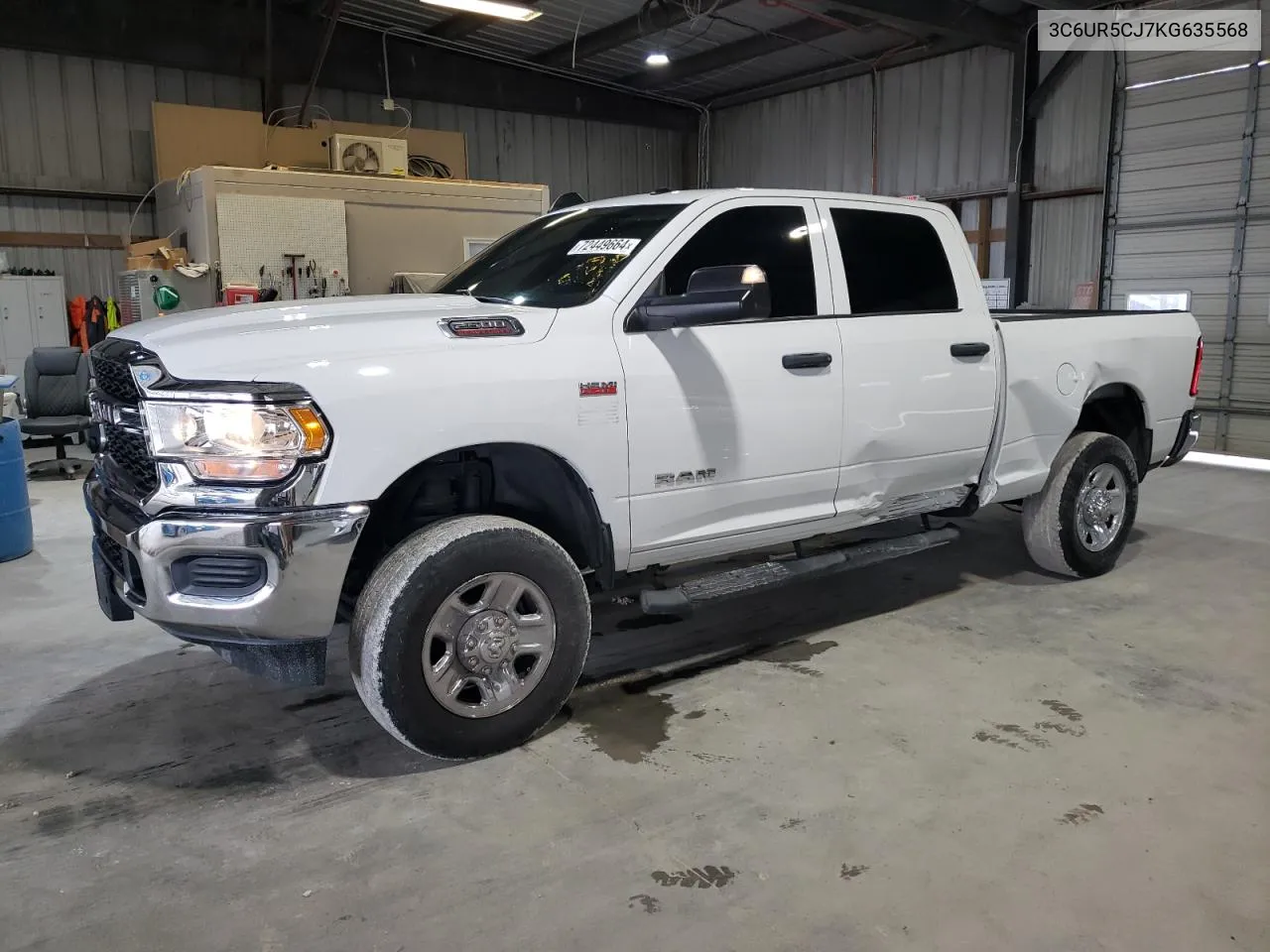 2019 Ram 2500 Tradesman VIN: 3C6UR5CJ7KG635568 Lot: 72449664