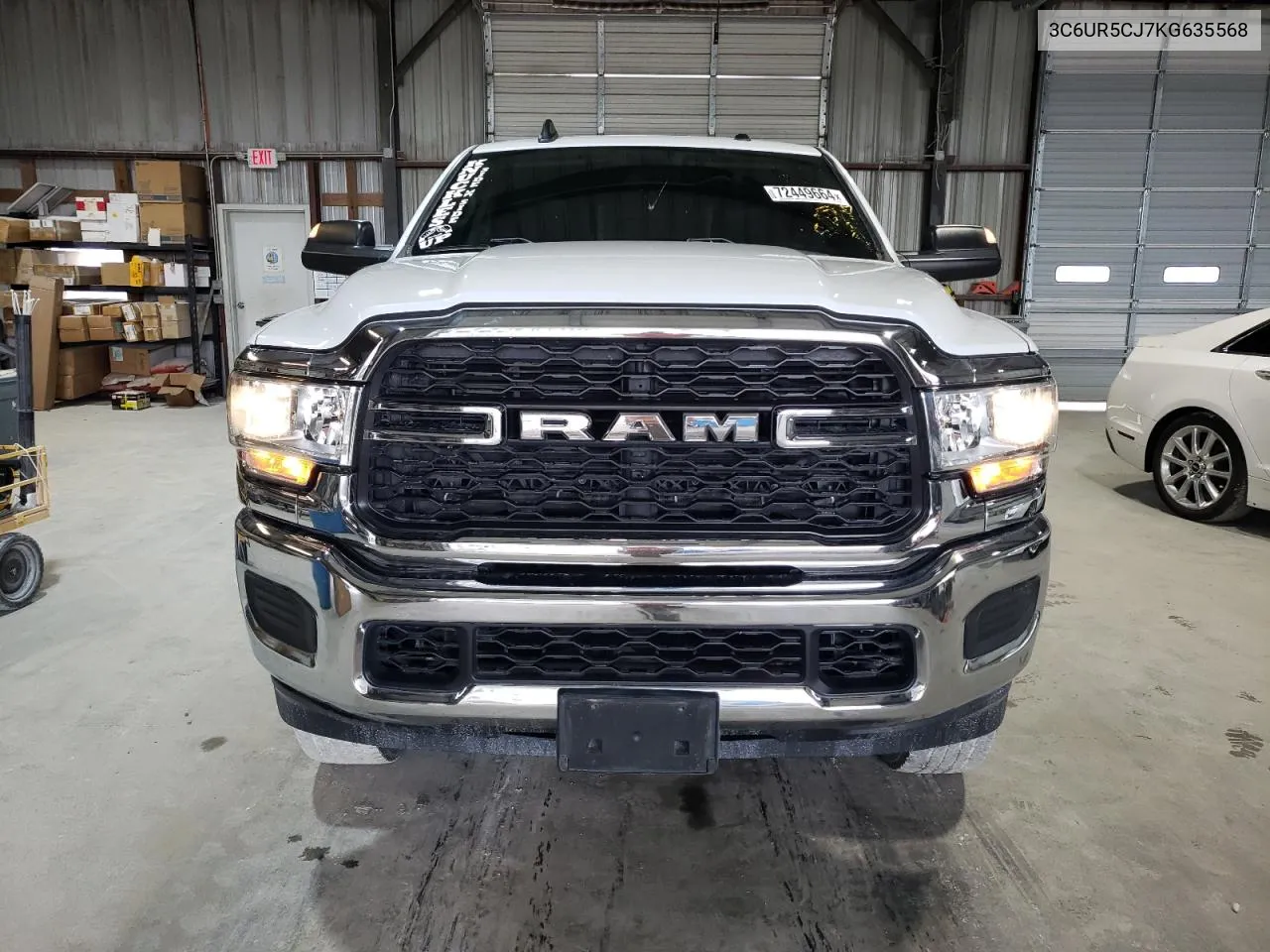 2019 Ram 2500 Tradesman VIN: 3C6UR5CJ7KG635568 Lot: 72449664