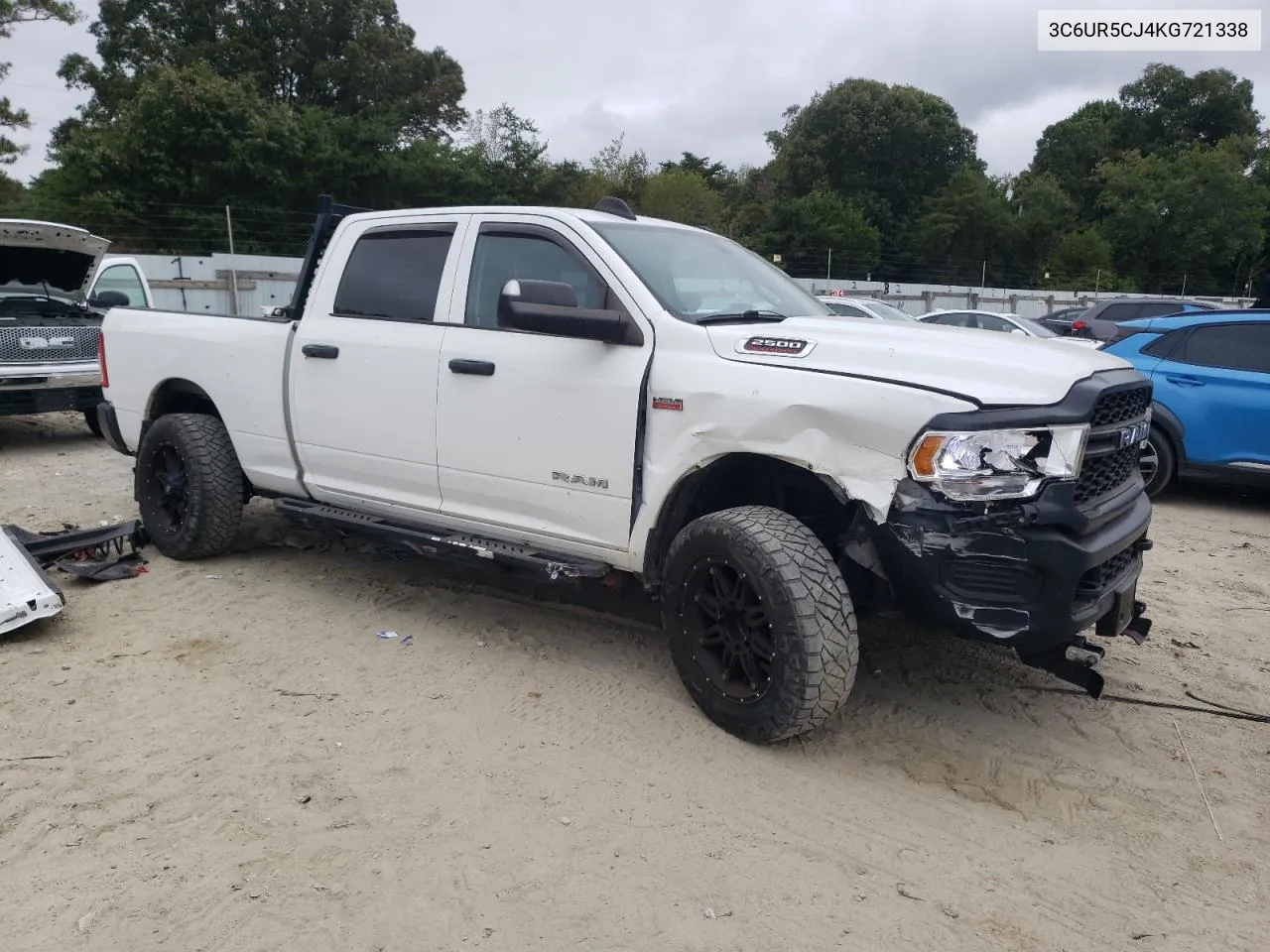 2019 Ram 2500 Tradesman VIN: 3C6UR5CJ4KG721338 Lot: 72699054