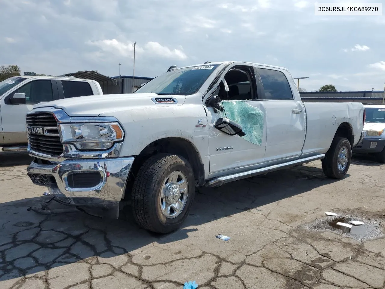 2019 Ram 2500 Big Horn VIN: 3C6UR5JL4KG689270 Lot: 72727384