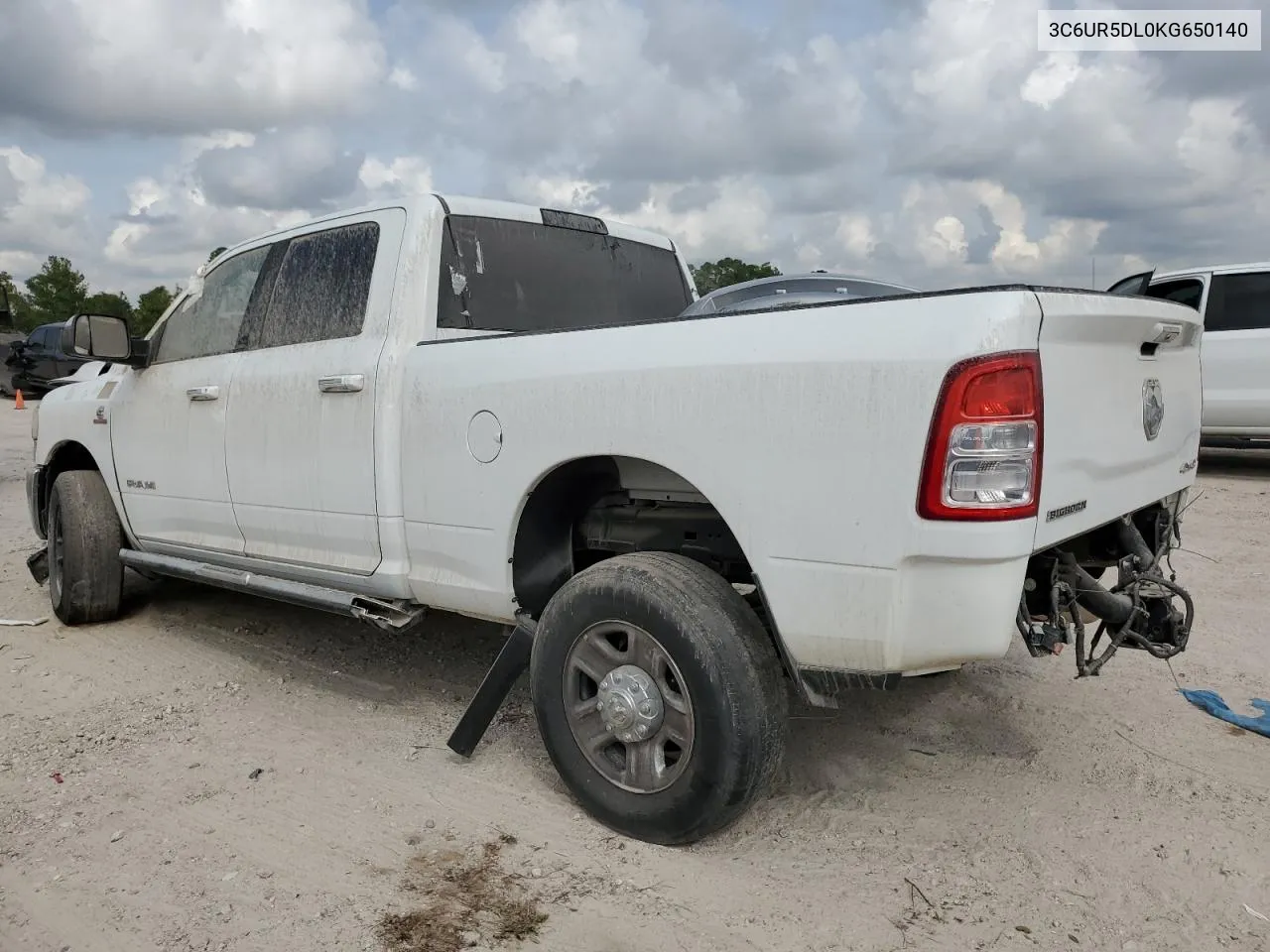 2019 Ram 2500 Big Horn VIN: 3C6UR5DL0KG650140 Lot: 72906184