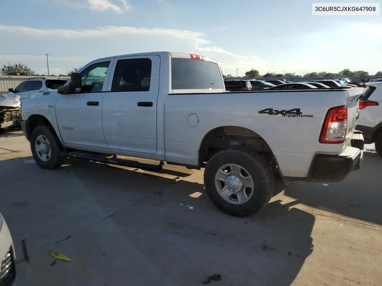 2019 Ram 2500 Tradesman VIN: 3C6UR5CJXKG647908 Lot: 72986734