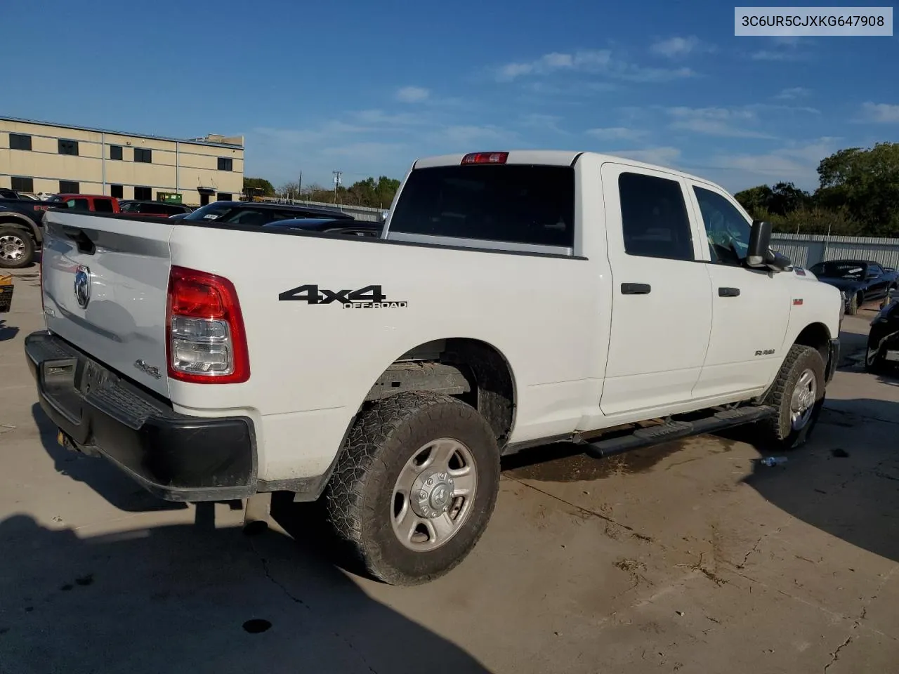 2019 Ram 2500 Tradesman VIN: 3C6UR5CJXKG647908 Lot: 72986734