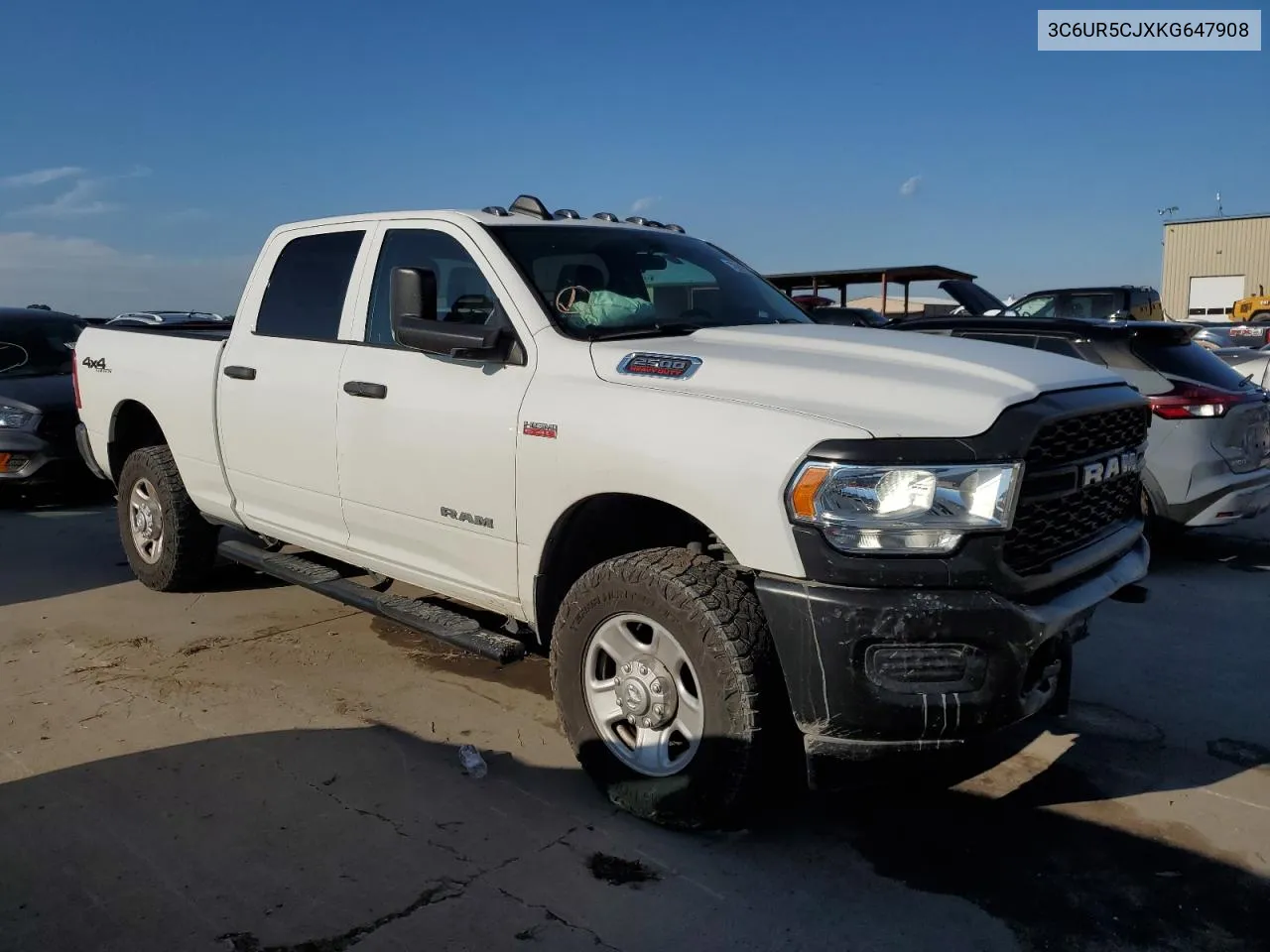 2019 Ram 2500 Tradesman VIN: 3C6UR5CJXKG647908 Lot: 72986734