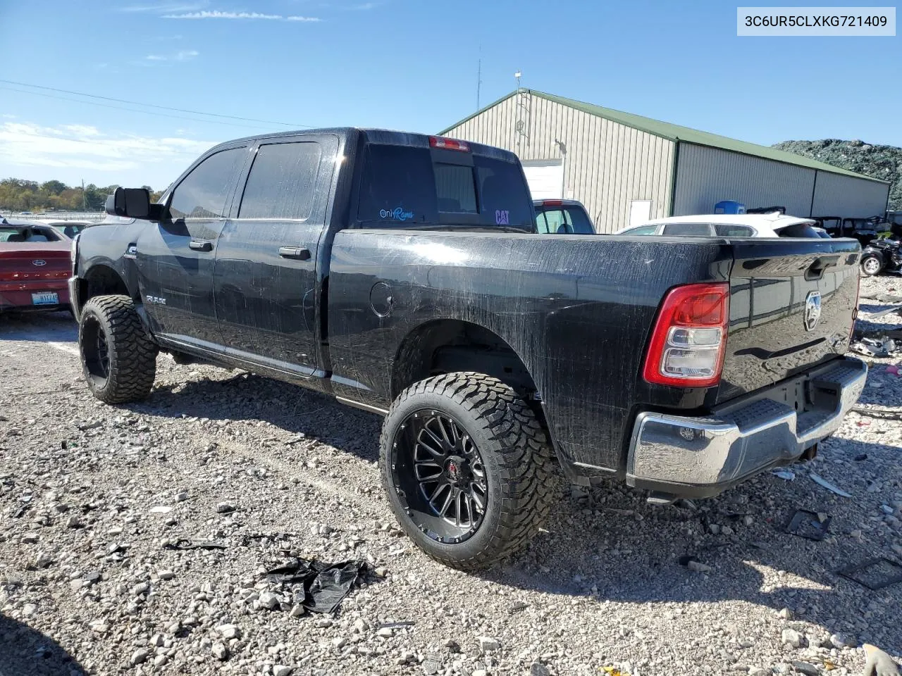 2019 Ram 2500 Tradesman VIN: 3C6UR5CLXKG721409 Lot: 74481794