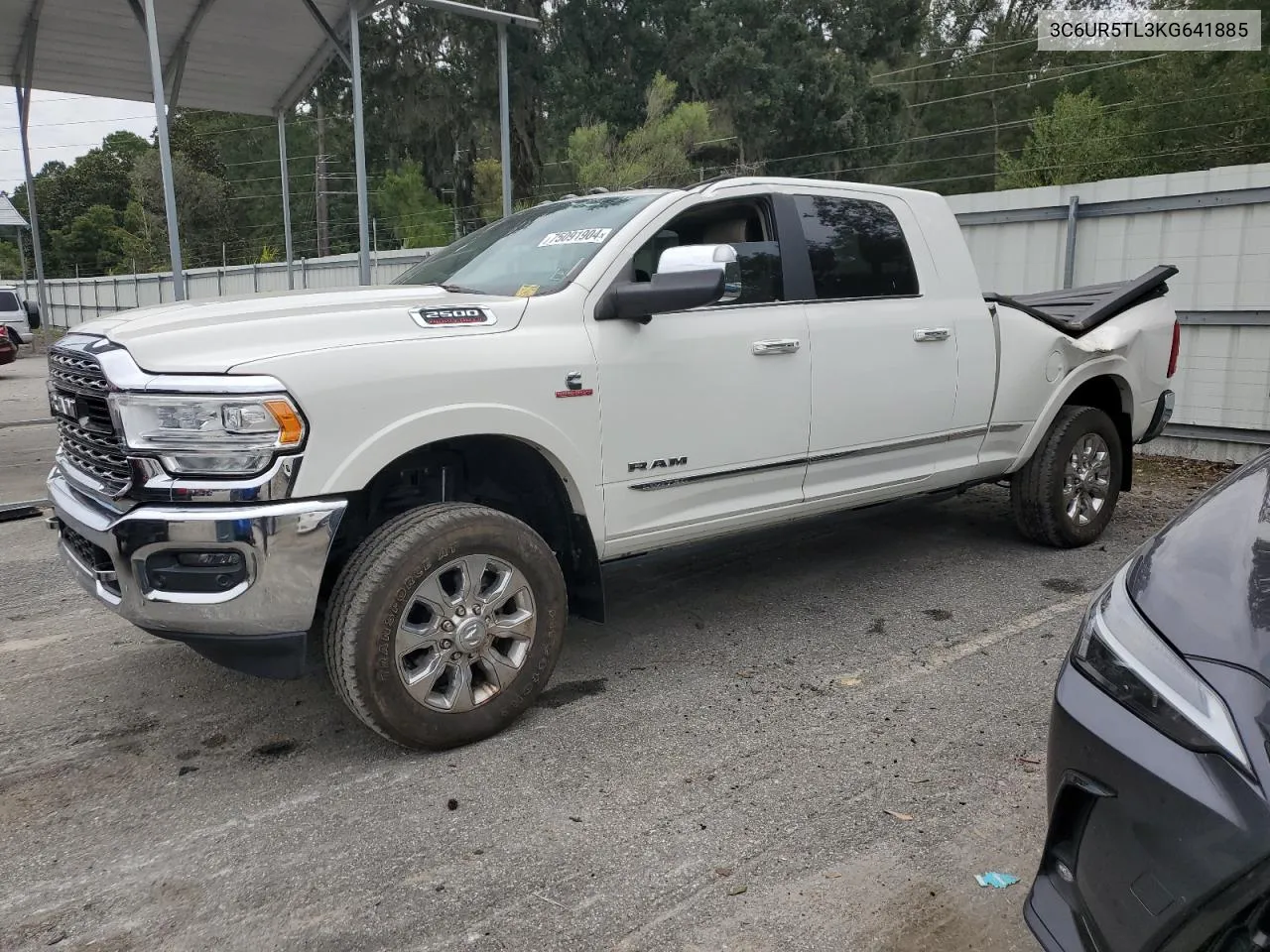 2019 Ram 2500 Limited VIN: 3C6UR5TL3KG641885 Lot: 75091904