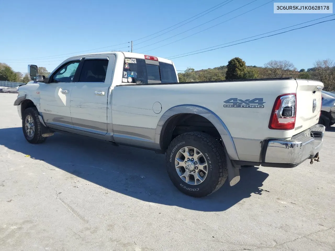 2019 Ram 2500 Laramie VIN: 3C6UR5KJ1KG628178 Lot: 76950094