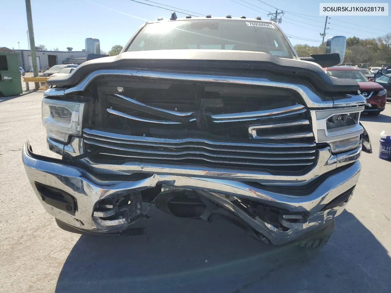 2019 Ram 2500 Laramie VIN: 3C6UR5KJ1KG628178 Lot: 76950094