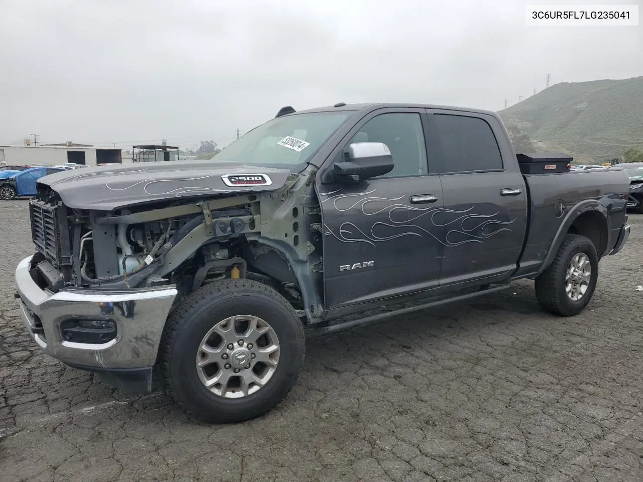 2020 Ram 2500 Laramie VIN: 3C6UR5FL7LG235041 Lot: 53260014