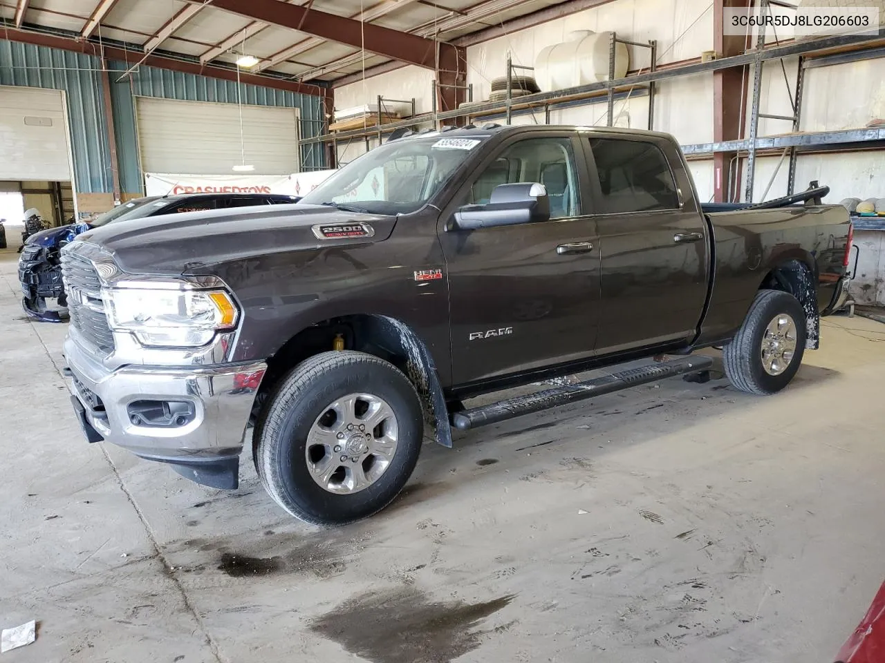 2020 Ram 2500 Big Horn VIN: 3C6UR5DJ8LG206603 Lot: 55546024