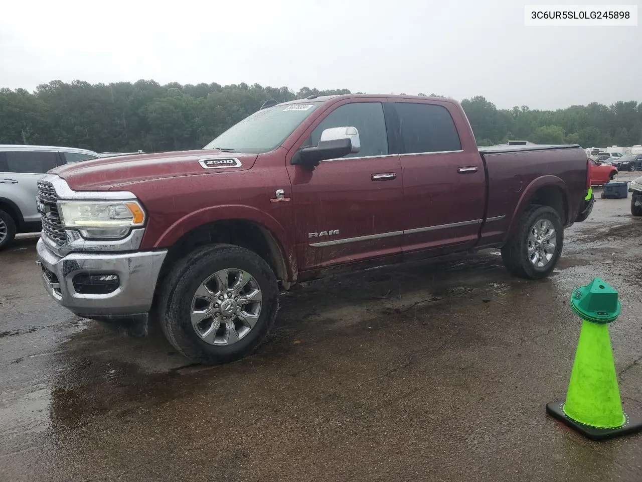 2020 Ram 2500 Limited VIN: 3C6UR5SL0LG245898 Lot: 56678934