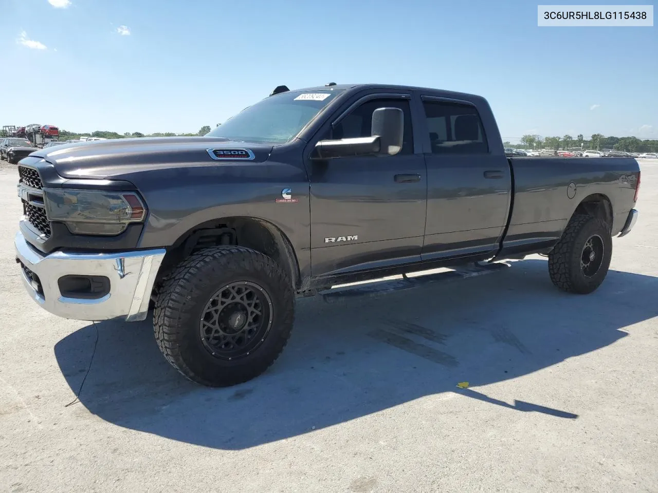 2020 Ram 2500 Tradesman VIN: 3C6UR5HL8LG115438 Lot: 58209244