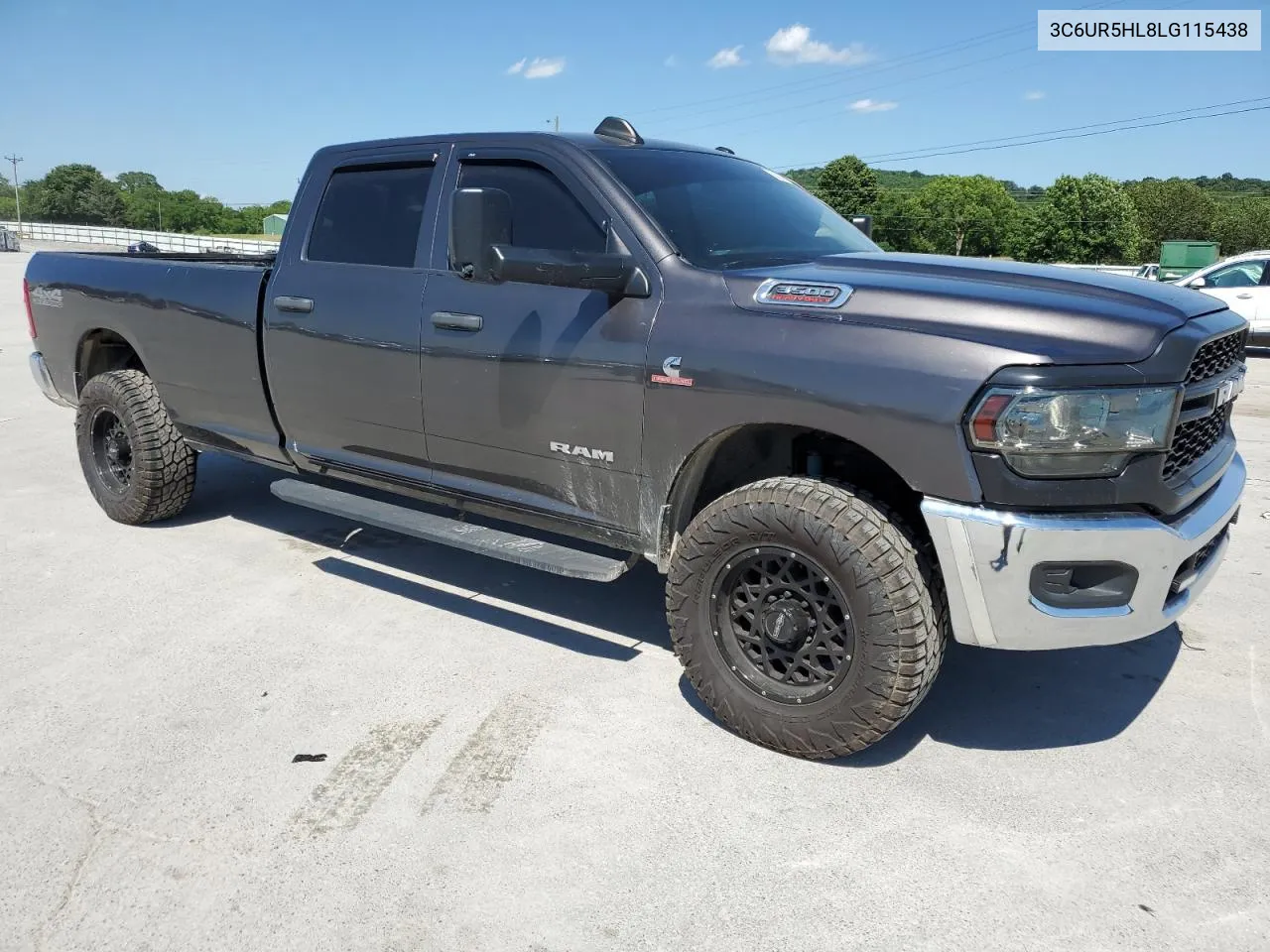 2020 Ram 2500 Tradesman VIN: 3C6UR5HL8LG115438 Lot: 58209244