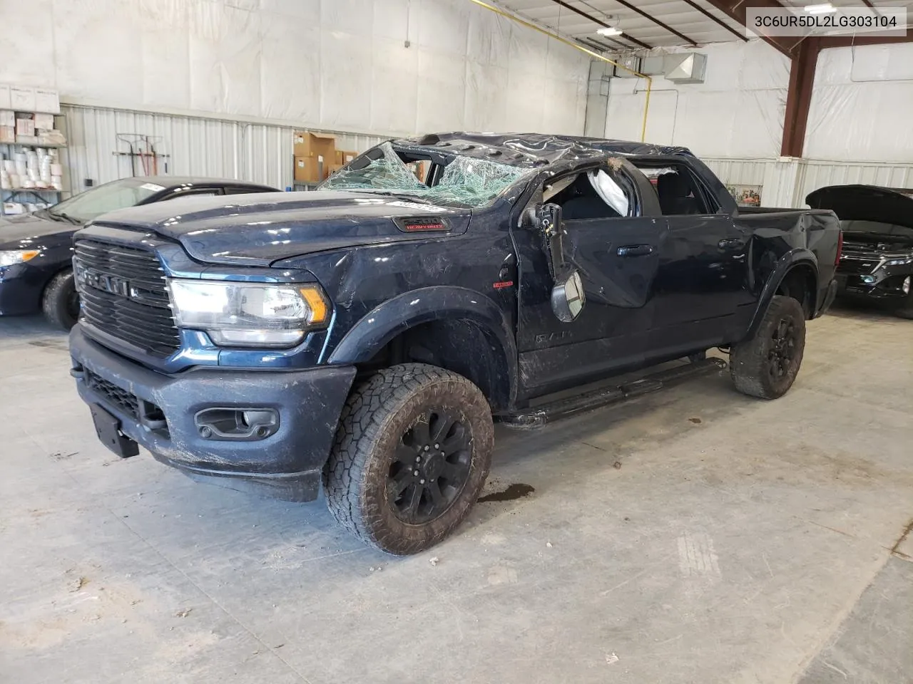 2020 Ram 2500 Big Horn VIN: 3C6UR5DL2LG303104 Lot: 60471224