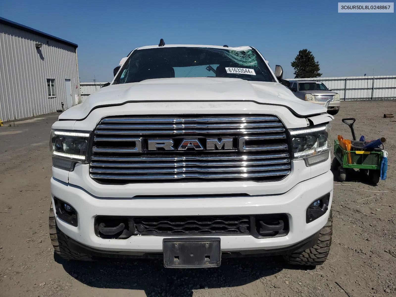 2020 Ram 2500 Big Horn VIN: 3C6UR5DL8LG248867 Lot: 61633544