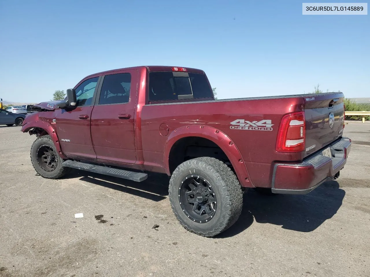 2020 Ram 2500 Big Horn VIN: 3C6UR5DL7LG145889 Lot: 62140214