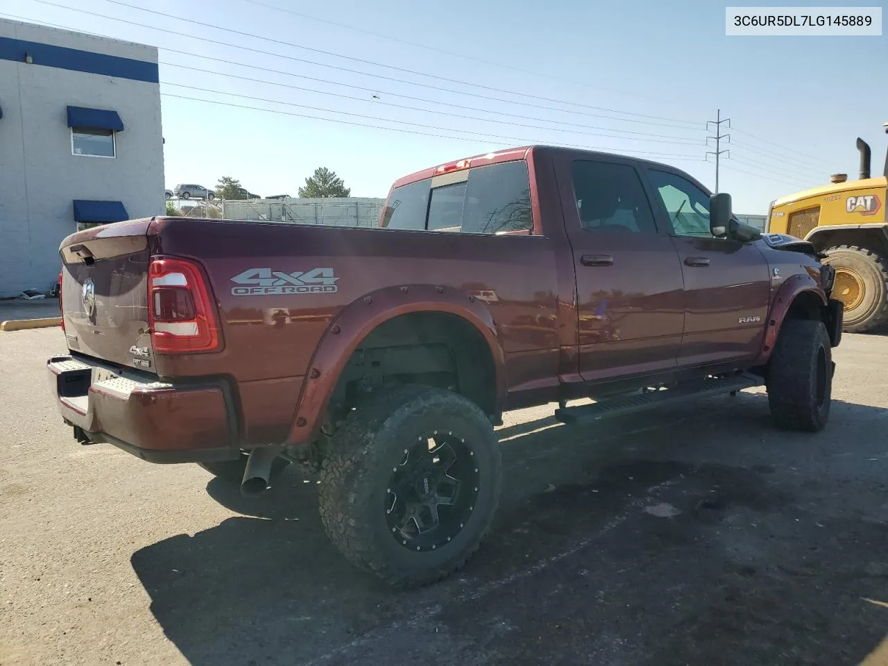 2020 Ram 2500 Big Horn VIN: 3C6UR5DL7LG145889 Lot: 62140214