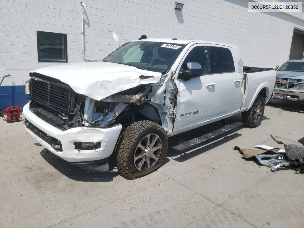 2020 Ram 2500 Longhorn VIN: 3C6UR5PL2LG126856 Lot: 63001404