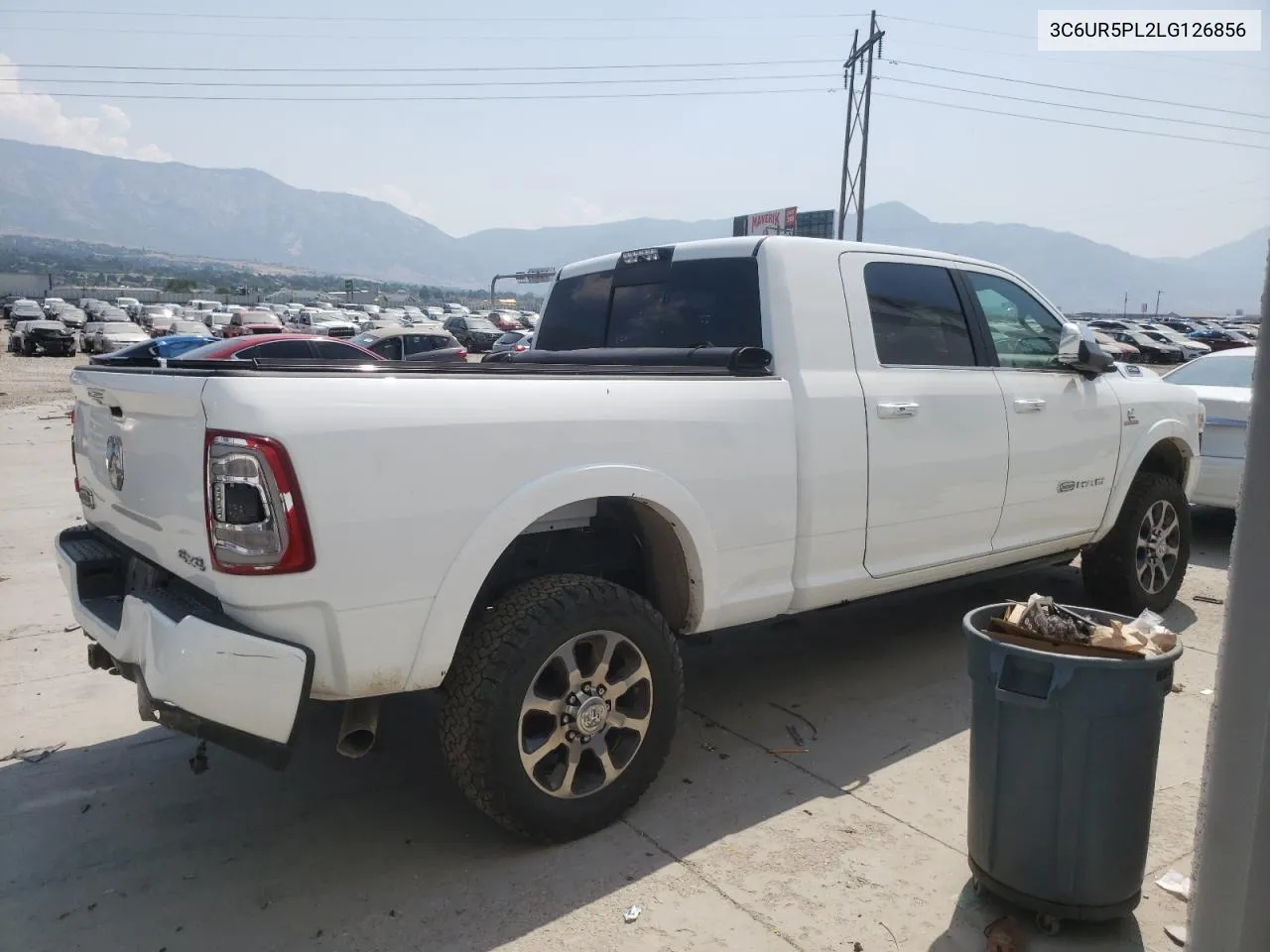 2020 Ram 2500 Longhorn VIN: 3C6UR5PL2LG126856 Lot: 63001404