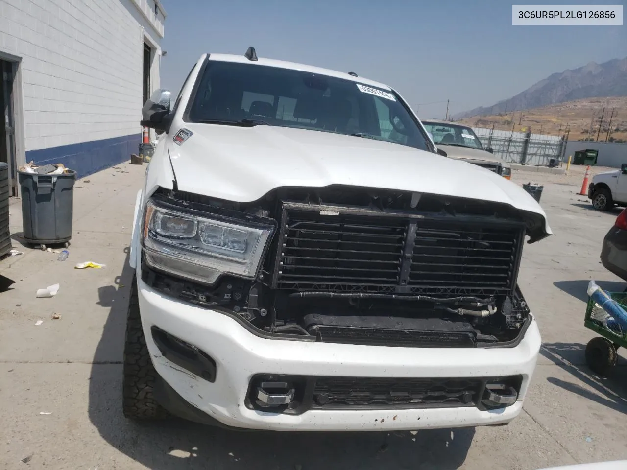 2020 Ram 2500 Longhorn VIN: 3C6UR5PL2LG126856 Lot: 63001404