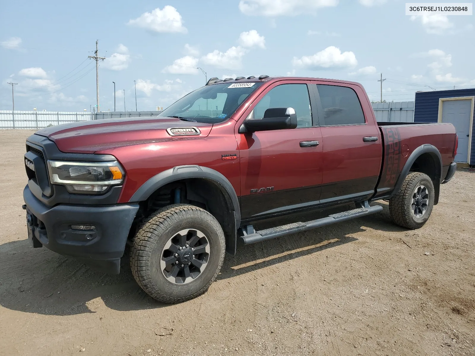 2020 Ram 2500 Powerwagon VIN: 3C6TR5EJ1LG230848 Lot: 63358954