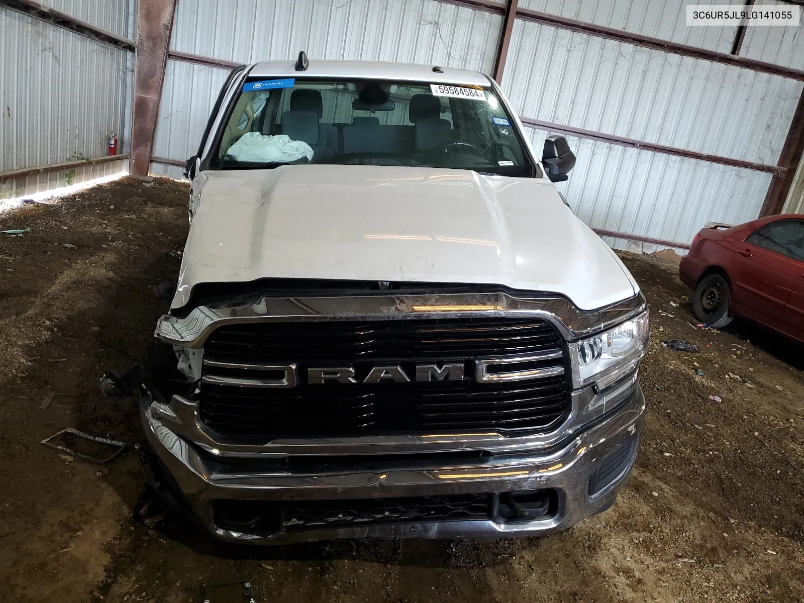 2020 Ram 2500 Big Horn VIN: 3C6UR5JL9LG141055 Lot: 64770414