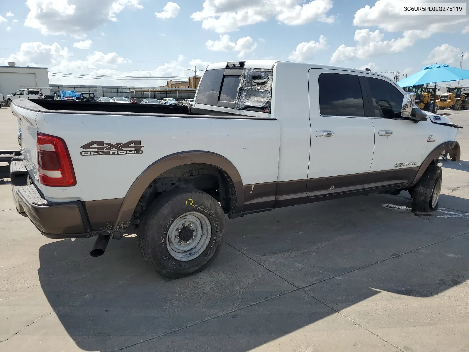 2020 Ram 2500 Longhorn VIN: 3C6UR5PL0LG275119 Lot: 64900664