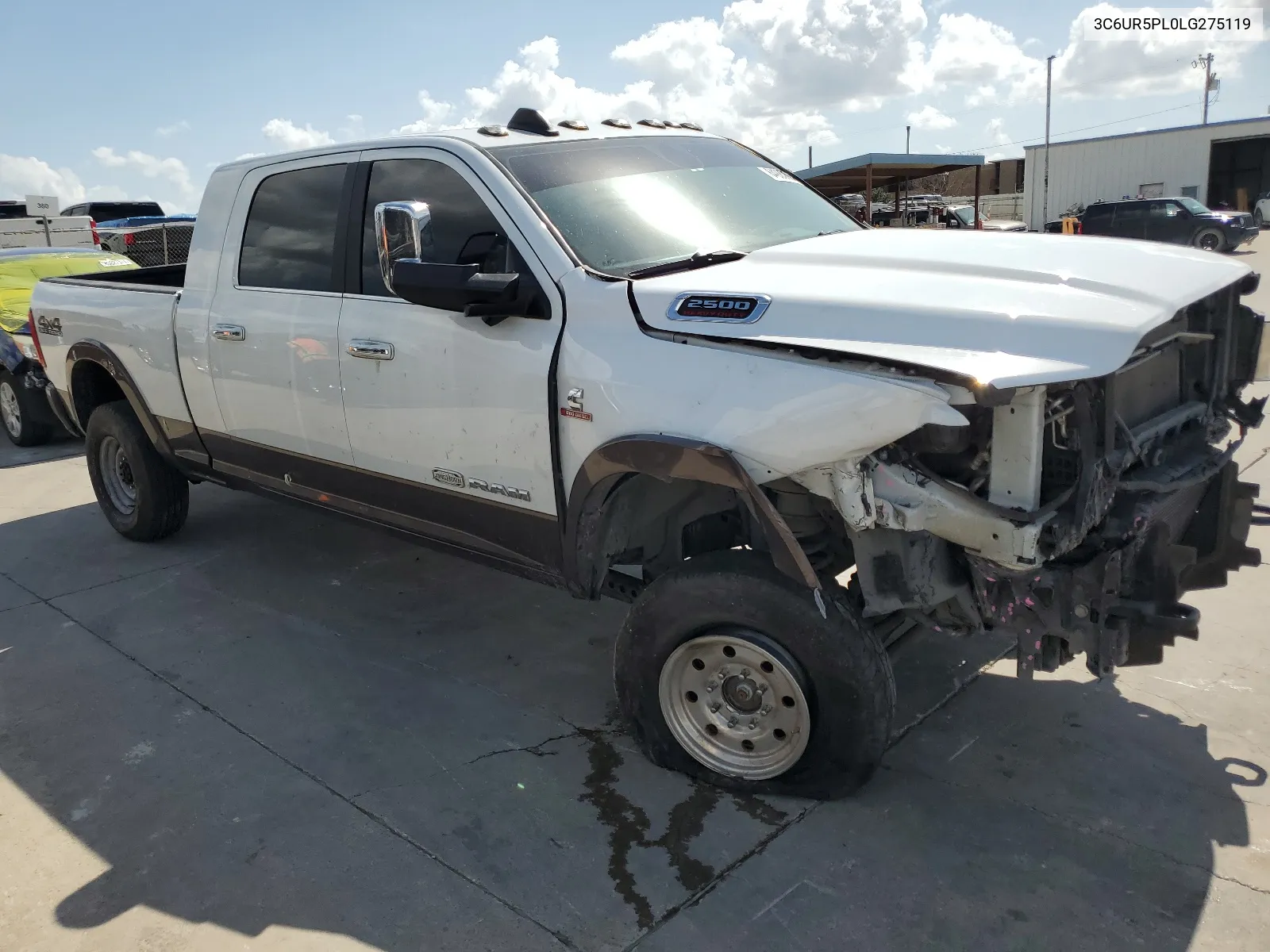 2020 Ram 2500 Longhorn VIN: 3C6UR5PL0LG275119 Lot: 64900664