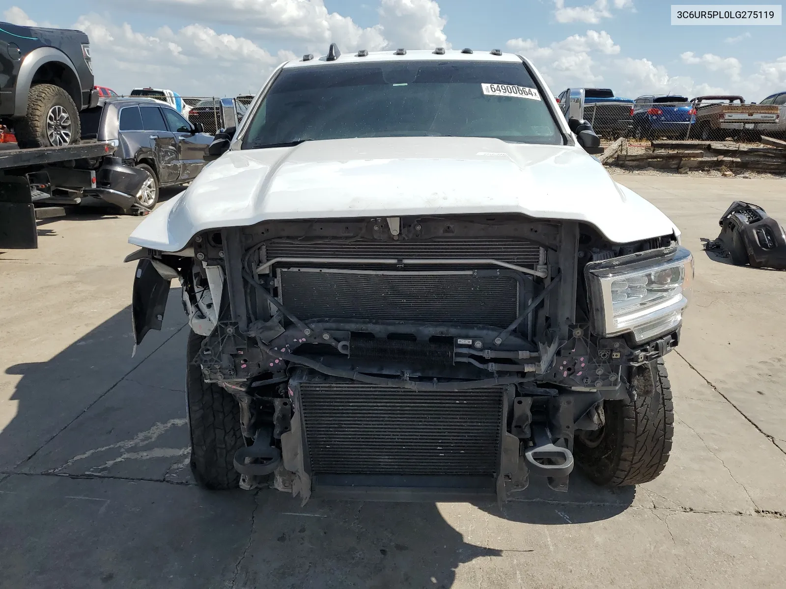 2020 Ram 2500 Longhorn VIN: 3C6UR5PL0LG275119 Lot: 64900664