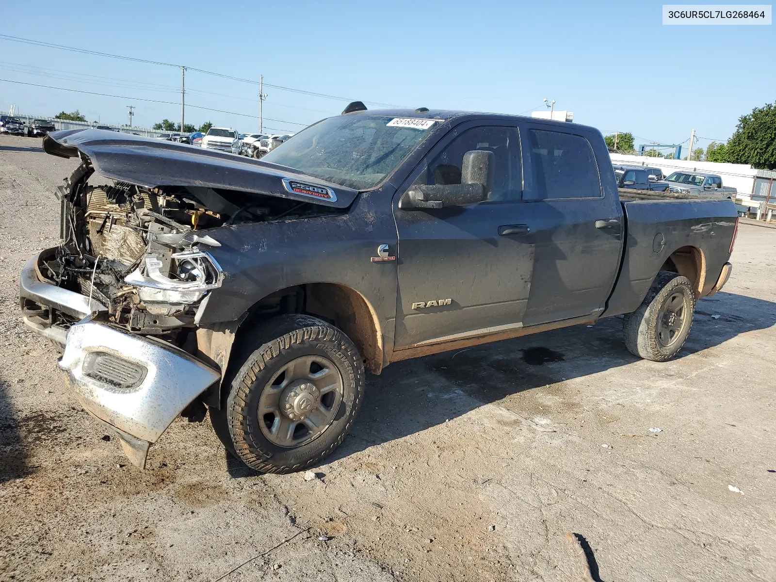 2020 Ram 2500 Tradesman VIN: 3C6UR5CL7LG268464 Lot: 65188404