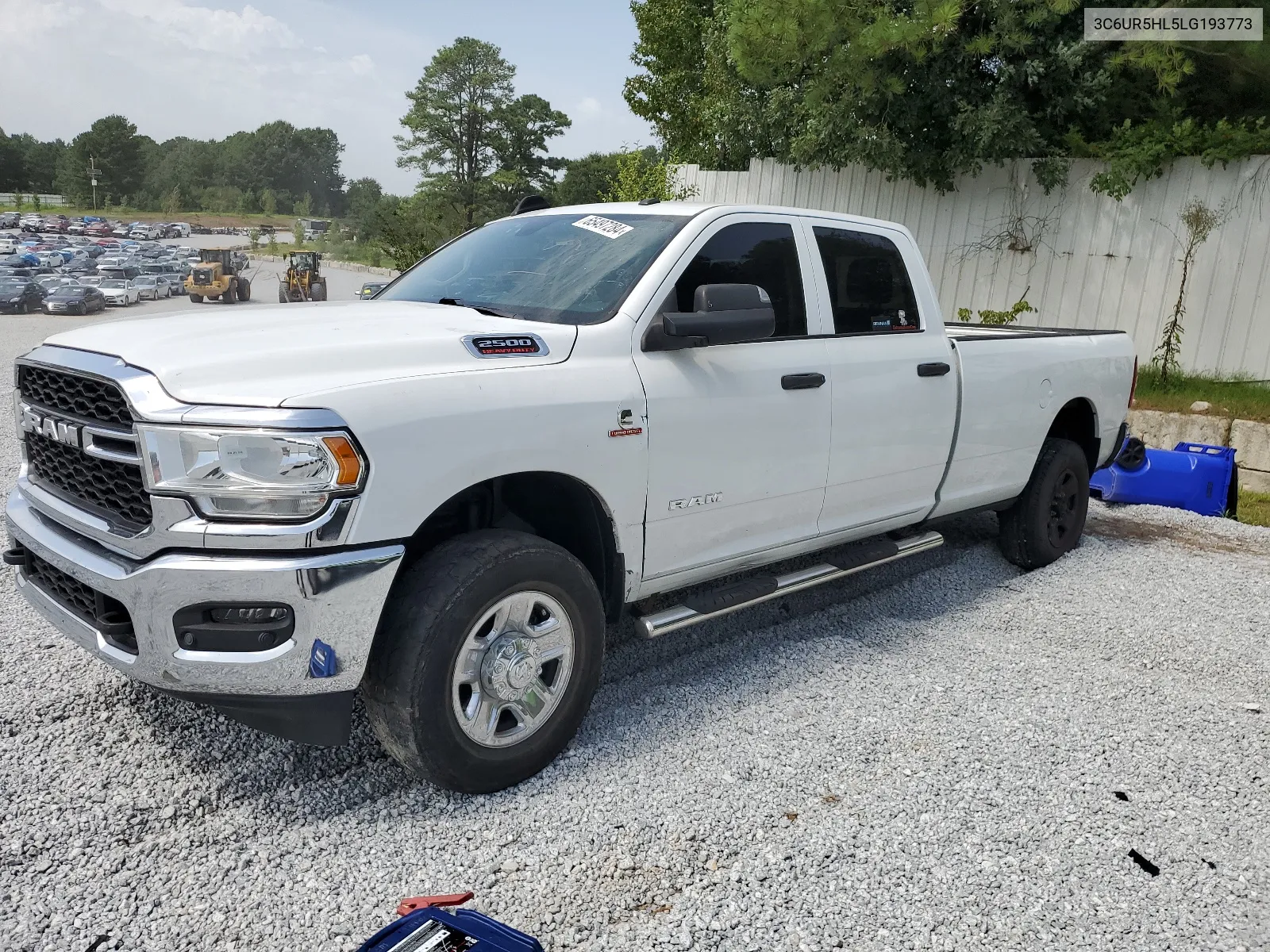 2020 Ram 2500 Tradesman VIN: 3C6UR5HL5LG193773 Lot: 65497284