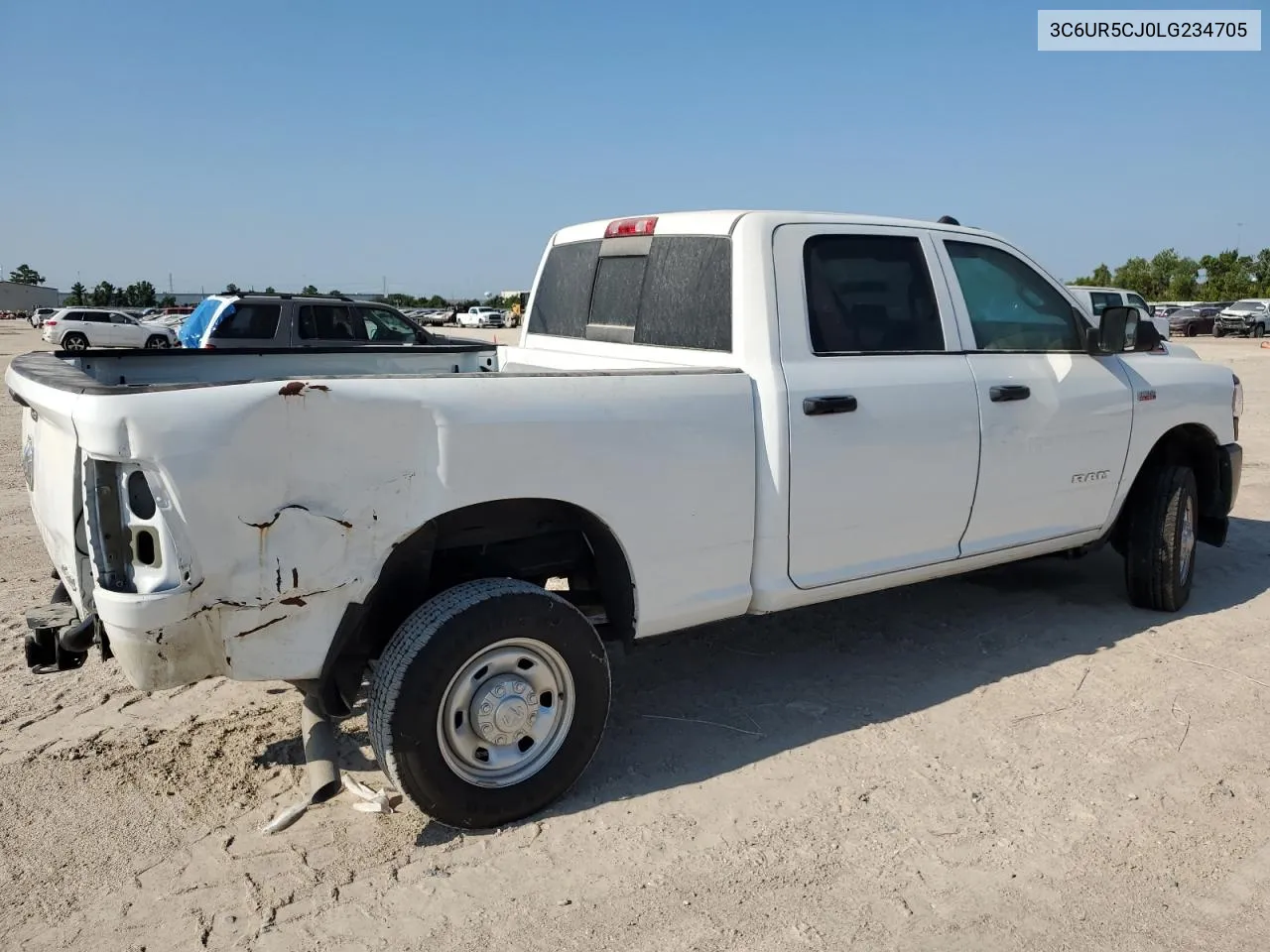 2020 Ram 2500 Tradesman VIN: 3C6UR5CJ0LG234705 Lot: 66553954