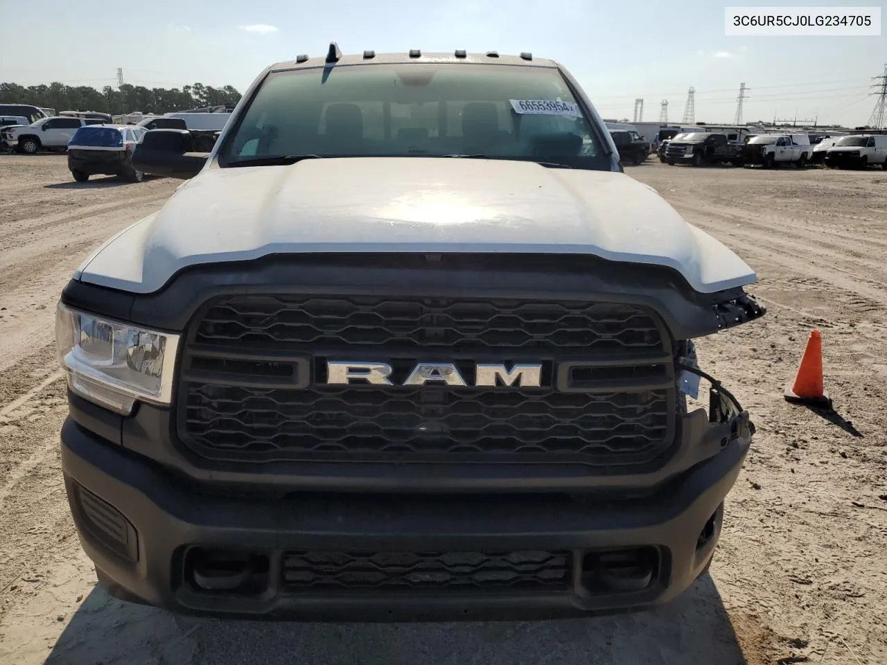 2020 Ram 2500 Tradesman VIN: 3C6UR5CJ0LG234705 Lot: 66553954