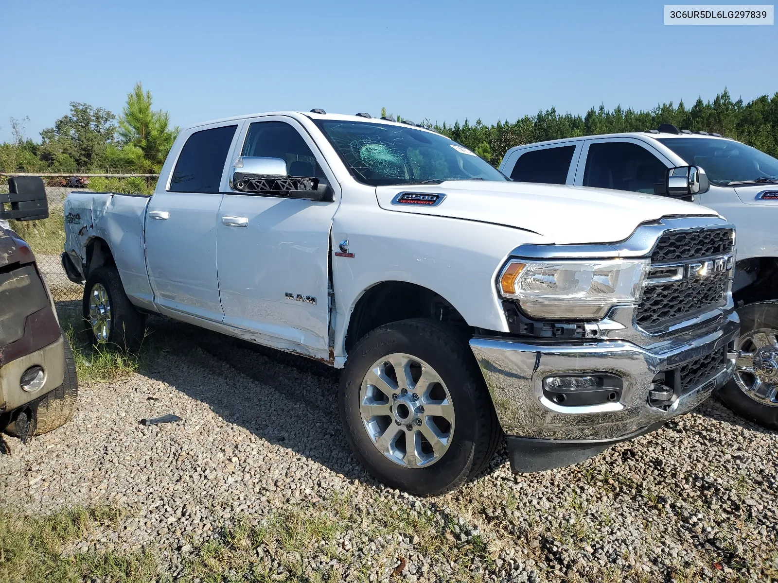 2020 Ram 2500 Big Horn VIN: 3C6UR5DL6LG297839 Lot: 67445674