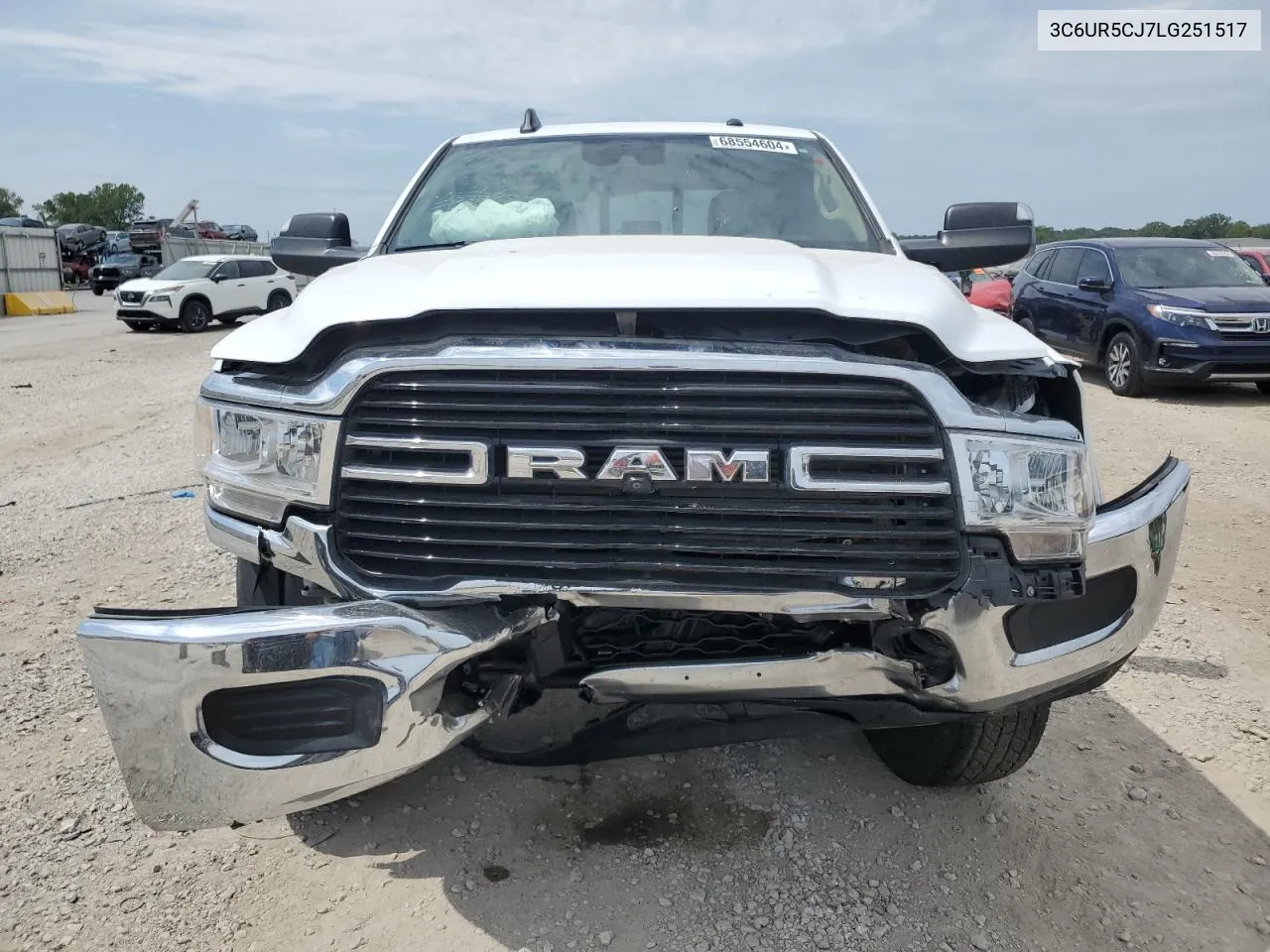 2020 Ram 2500 Tradesman VIN: 3C6UR5CJ7LG251517 Lot: 68554604