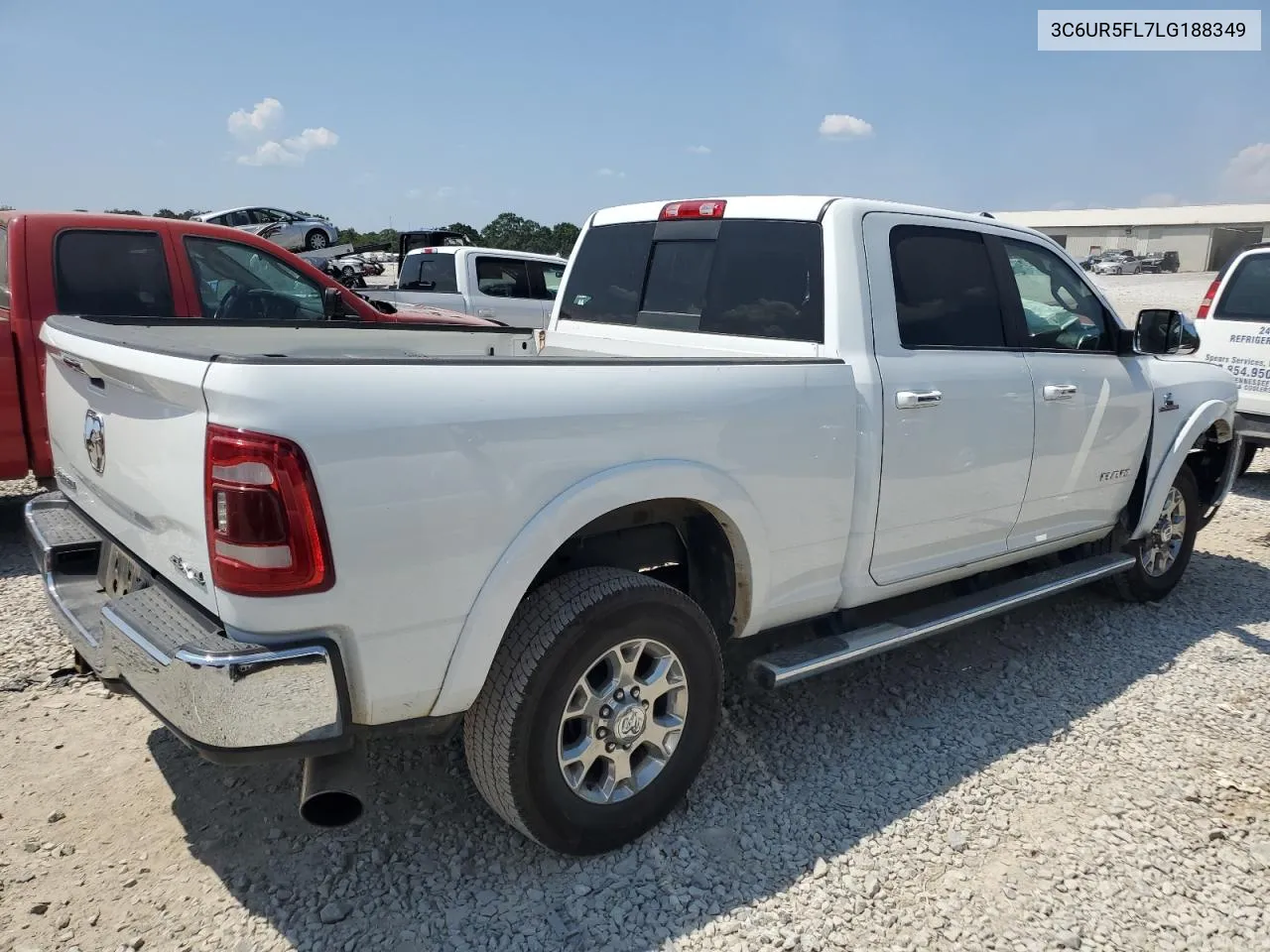 2020 Ram 2500 Laramie VIN: 3C6UR5FL7LG188349 Lot: 69442504