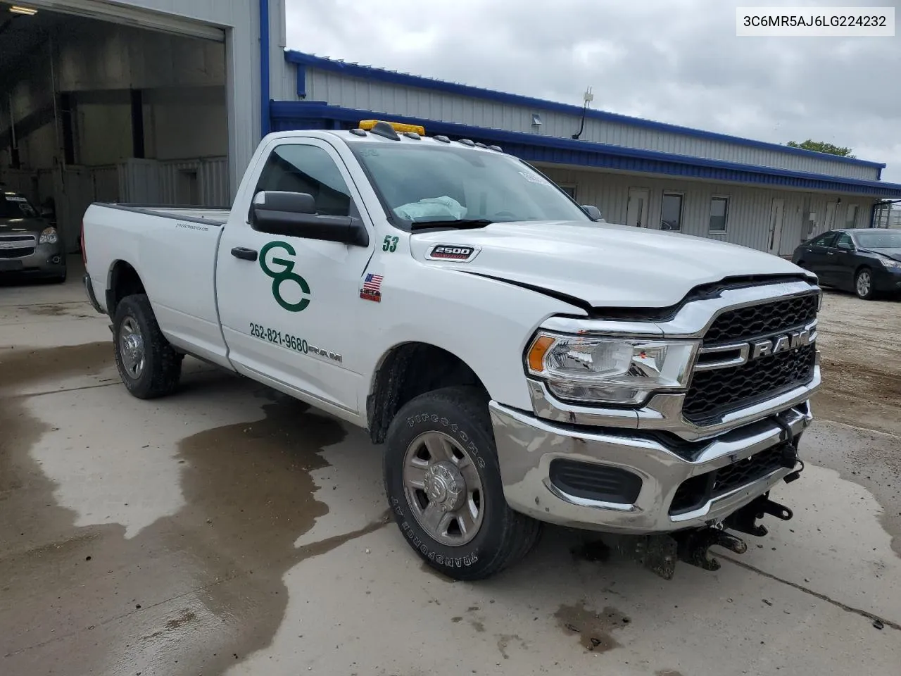 2020 Ram 2500 Tradesman VIN: 3C6MR5AJ6LG224232 Lot: 69490194