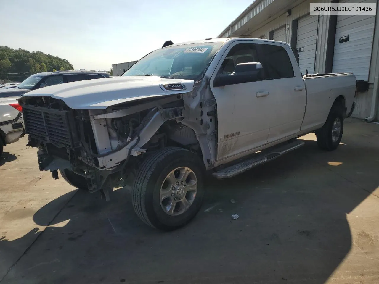 2020 Ram 2500 Big Horn VIN: 3C6UR5JJ9LG191436 Lot: 70849704