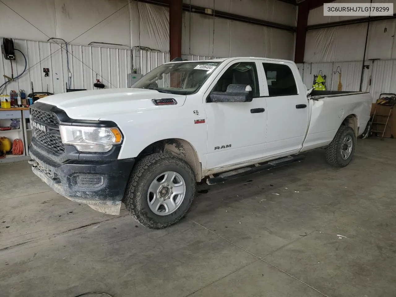 2020 Ram 2500 Tradesman VIN: 3C6UR5HJ7LG178299 Lot: 71006404