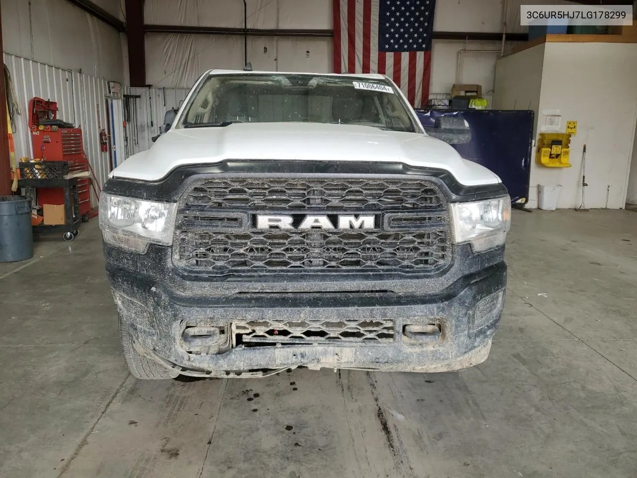 2020 Ram 2500 Tradesman VIN: 3C6UR5HJ7LG178299 Lot: 71006404