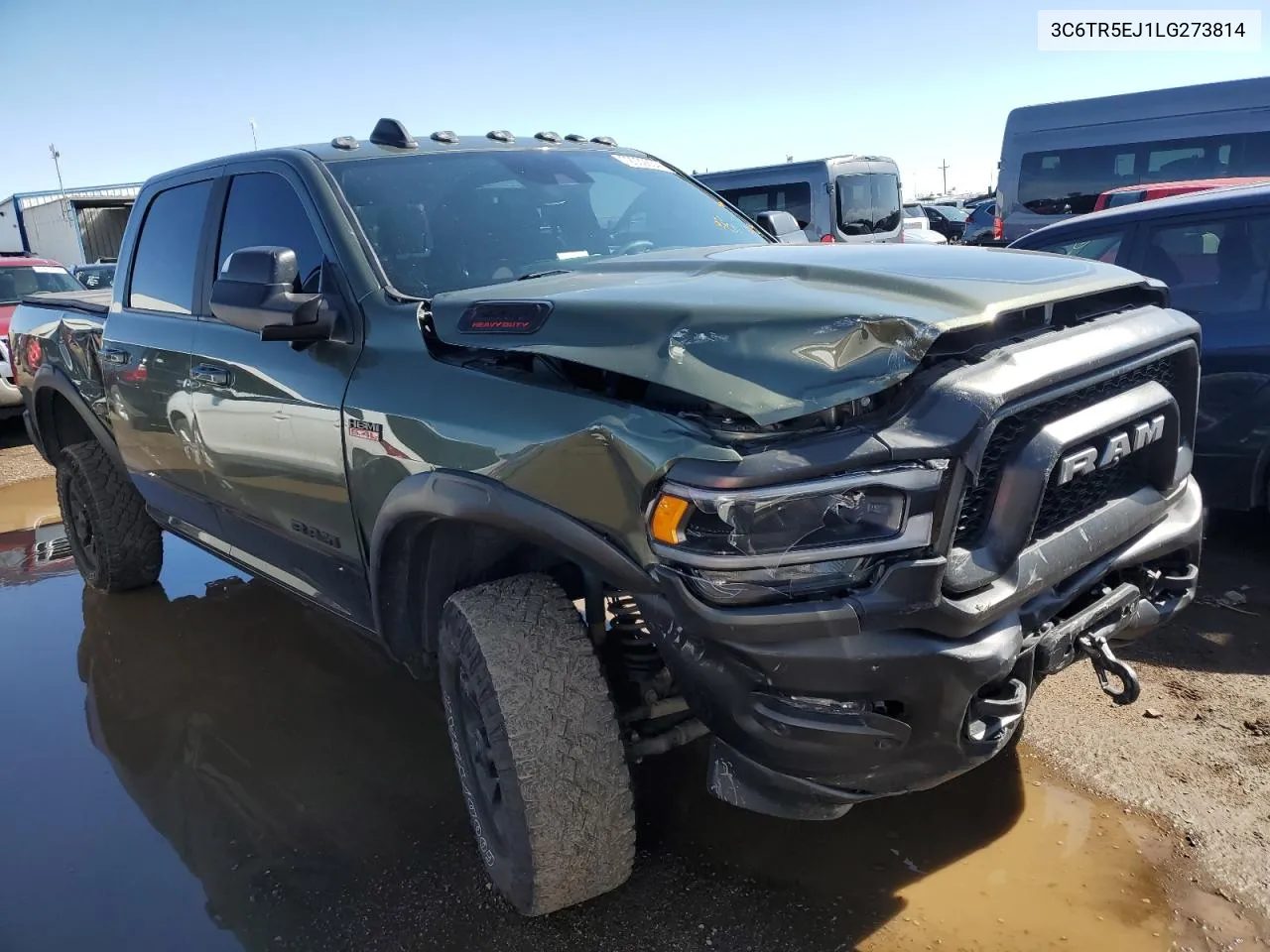 2020 Ram 2500 Powerwagon VIN: 3C6TR5EJ1LG273814 Lot: 72032834